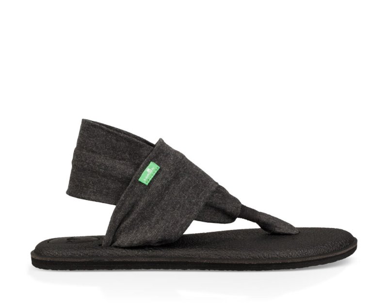 Sanuk Yoga Sling 2 - Sanuk Sandals Womens Deep Grey - Philippines LQZTJD965